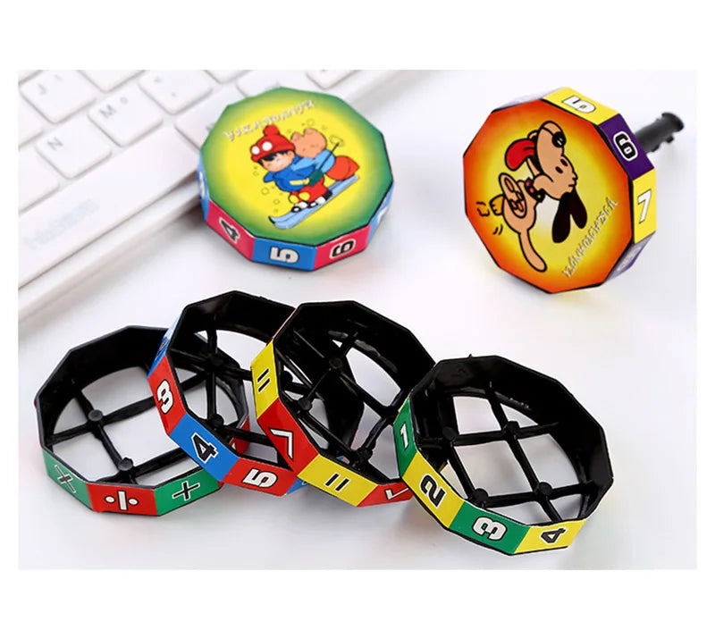 Pädagogischer Mathe-Puzzle-Würfel